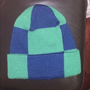 supreme checkered beanie